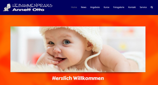 Annett Otto Hebammenpraxis | Altenburg | WebsiteScreenshot